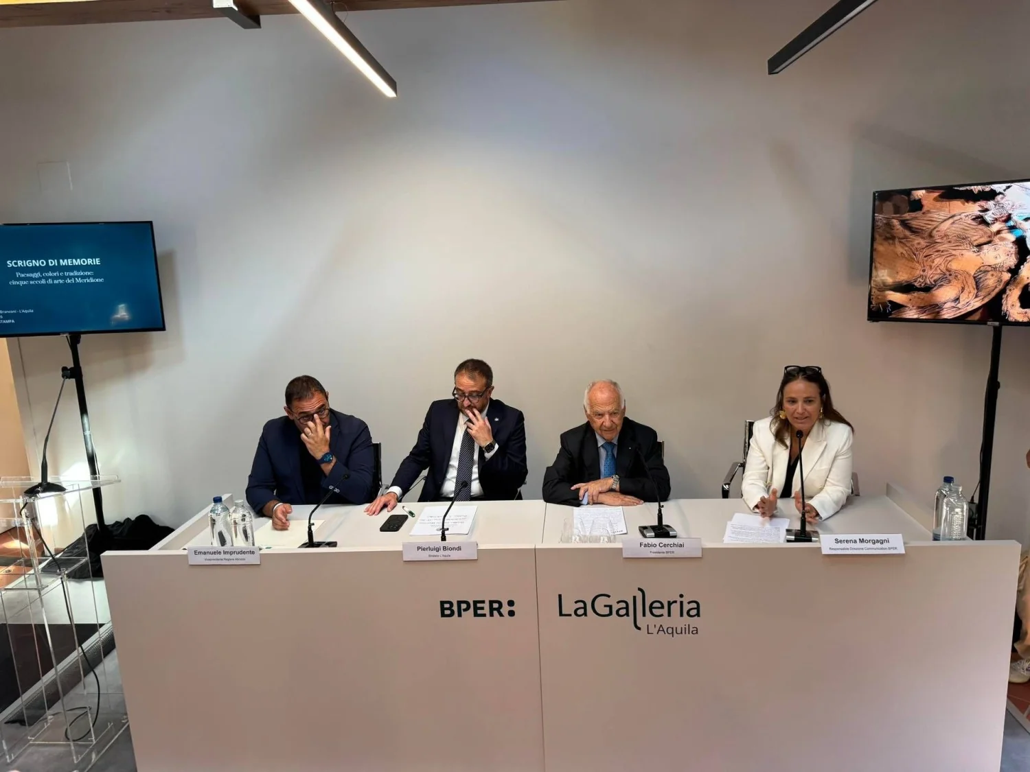 Palazzo Farinosi Branconi reabre como Polo Cultural da La Galleria Bper em L'Aquila