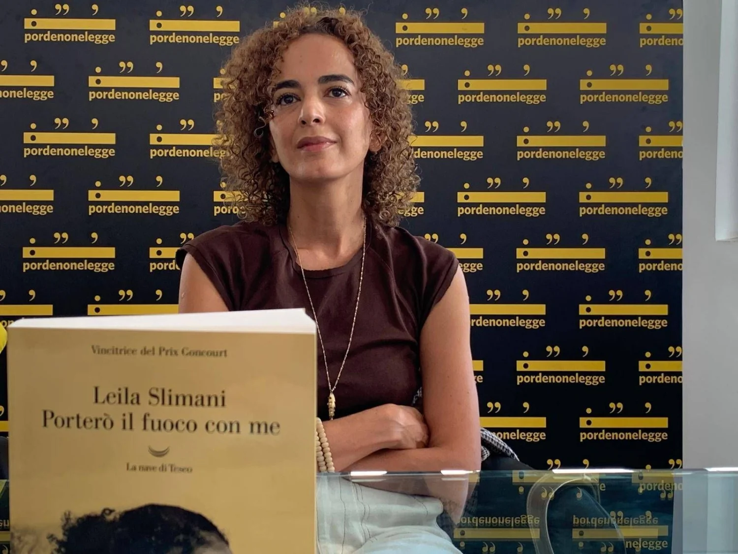 Leila Slimani no Pordenonelegge: “A imigração não pode ser caricaturada; a identidade não está no passaporte”