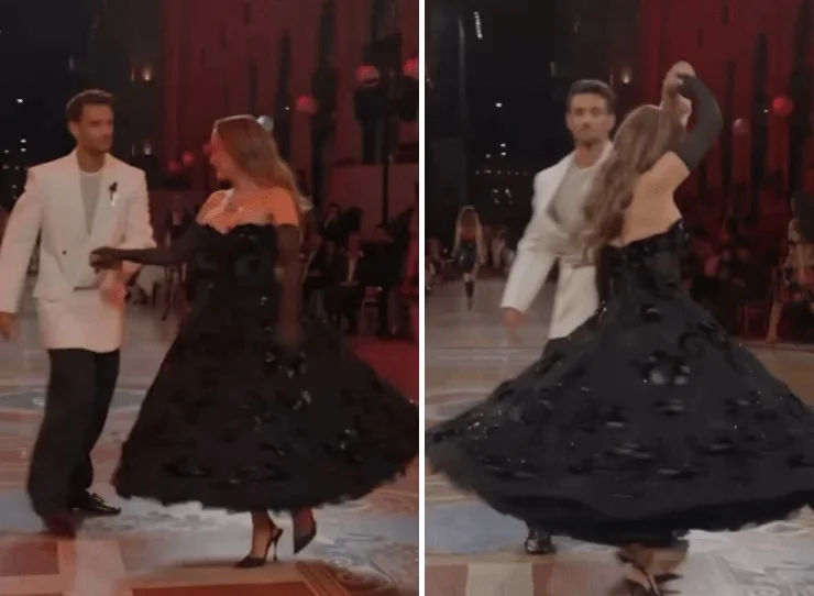 Lorenzo Musetti leva o tênis à passarela do Vogue World Milano 2026 ao lado de Jennifer Lopez
