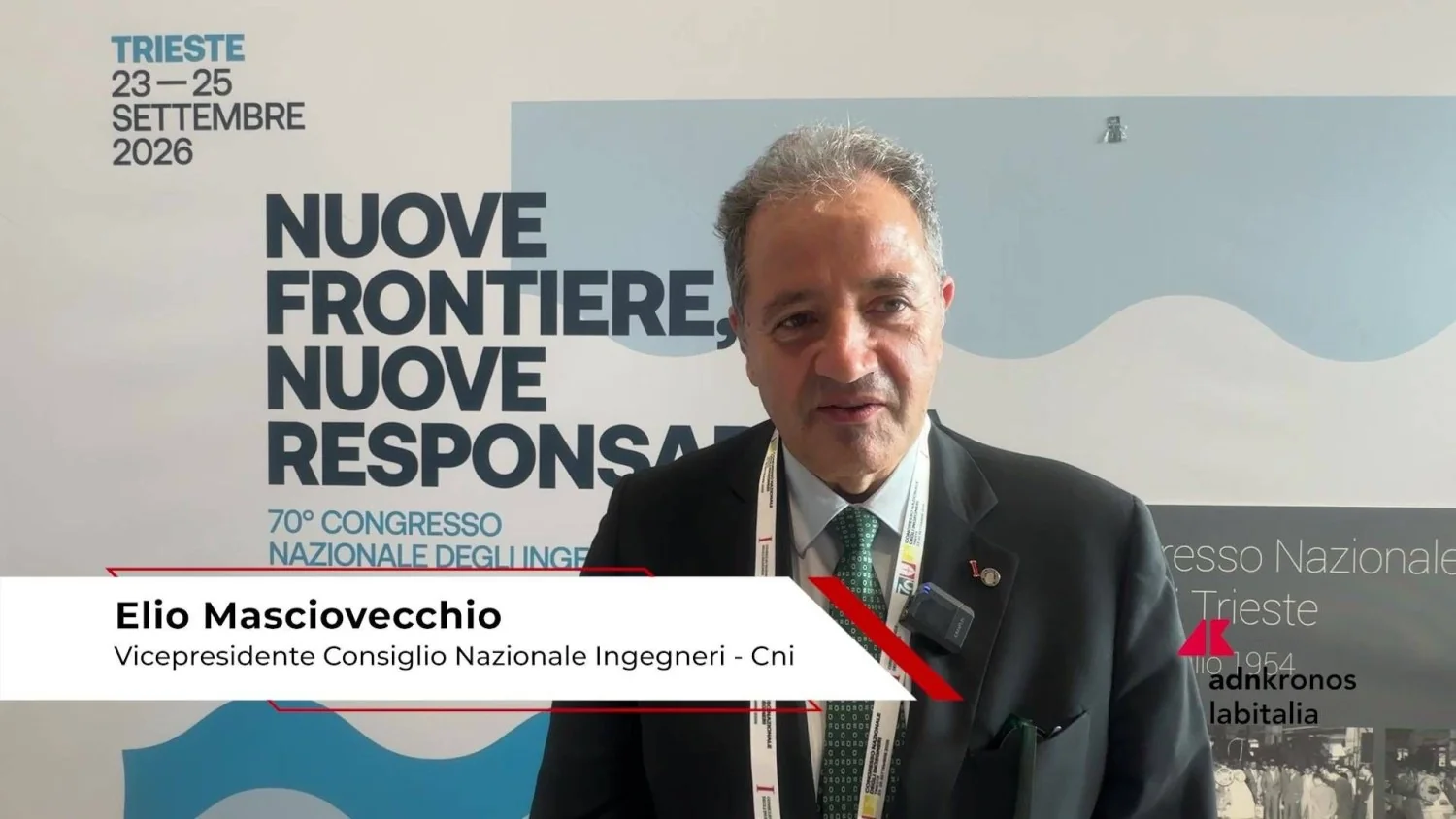 Masciovecchio (CNI): ética e formação são essenciais para governar a IA, afirma em Trieste