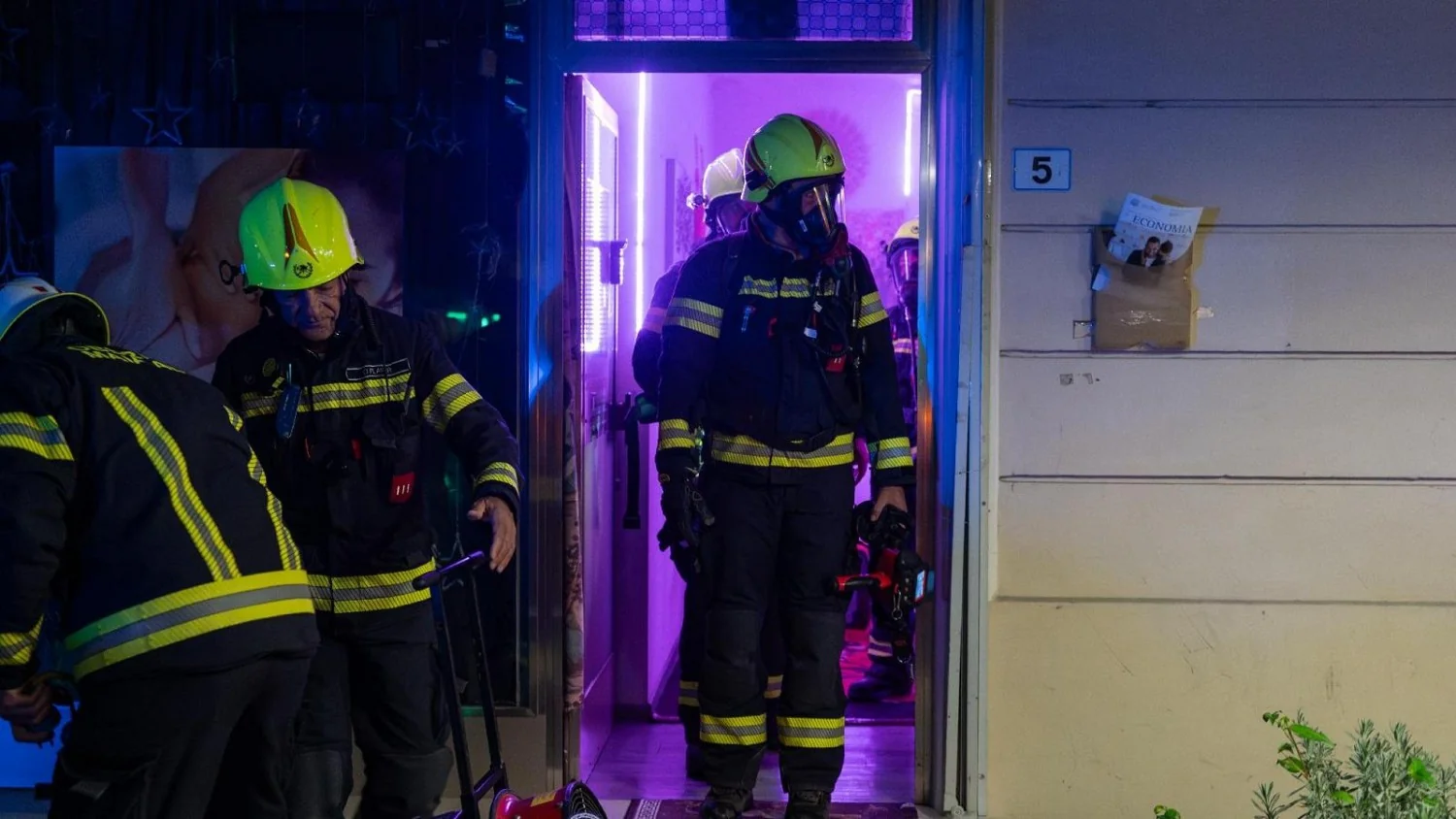Merano: incêndio em centro de massagens em Maia Alta, suspeita de origem dolosa