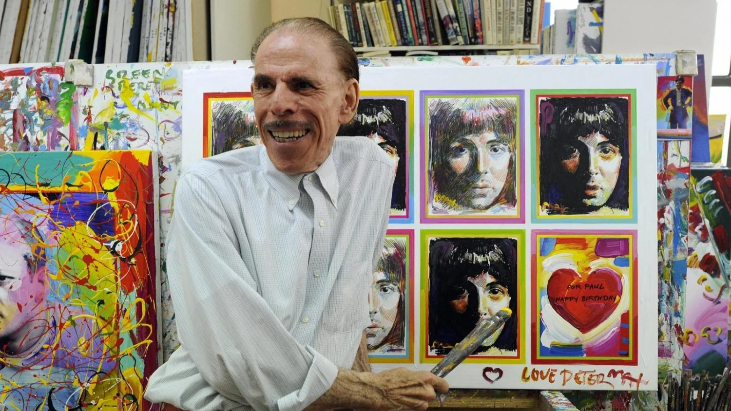 Morre Peter Max, ícone da pop art e criador do logo da MTV: o artista que pintou a era psicodélica
