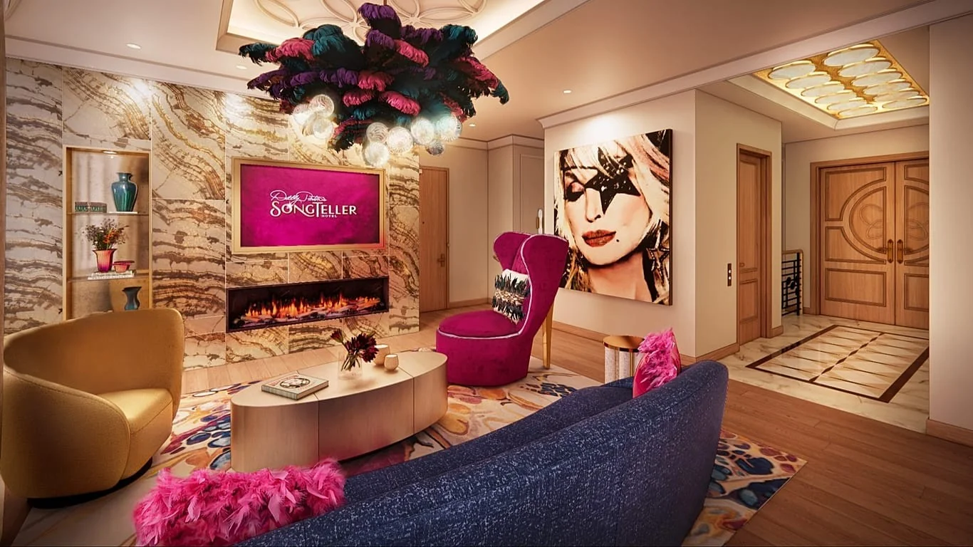 SongTeller Hotel e museu abrem em Nashville: a carta de amor final de Dolly Parton à Music City