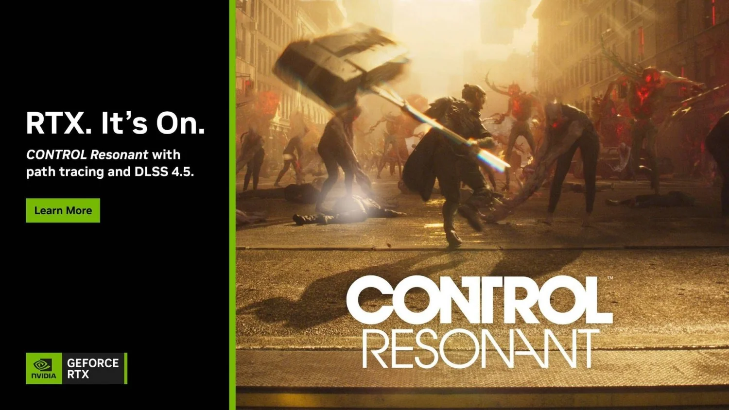 NVIDIA GeForce lança suporte ao DLSS 4.5 com CONTROL Resonant e atualiza ecossistema RTX