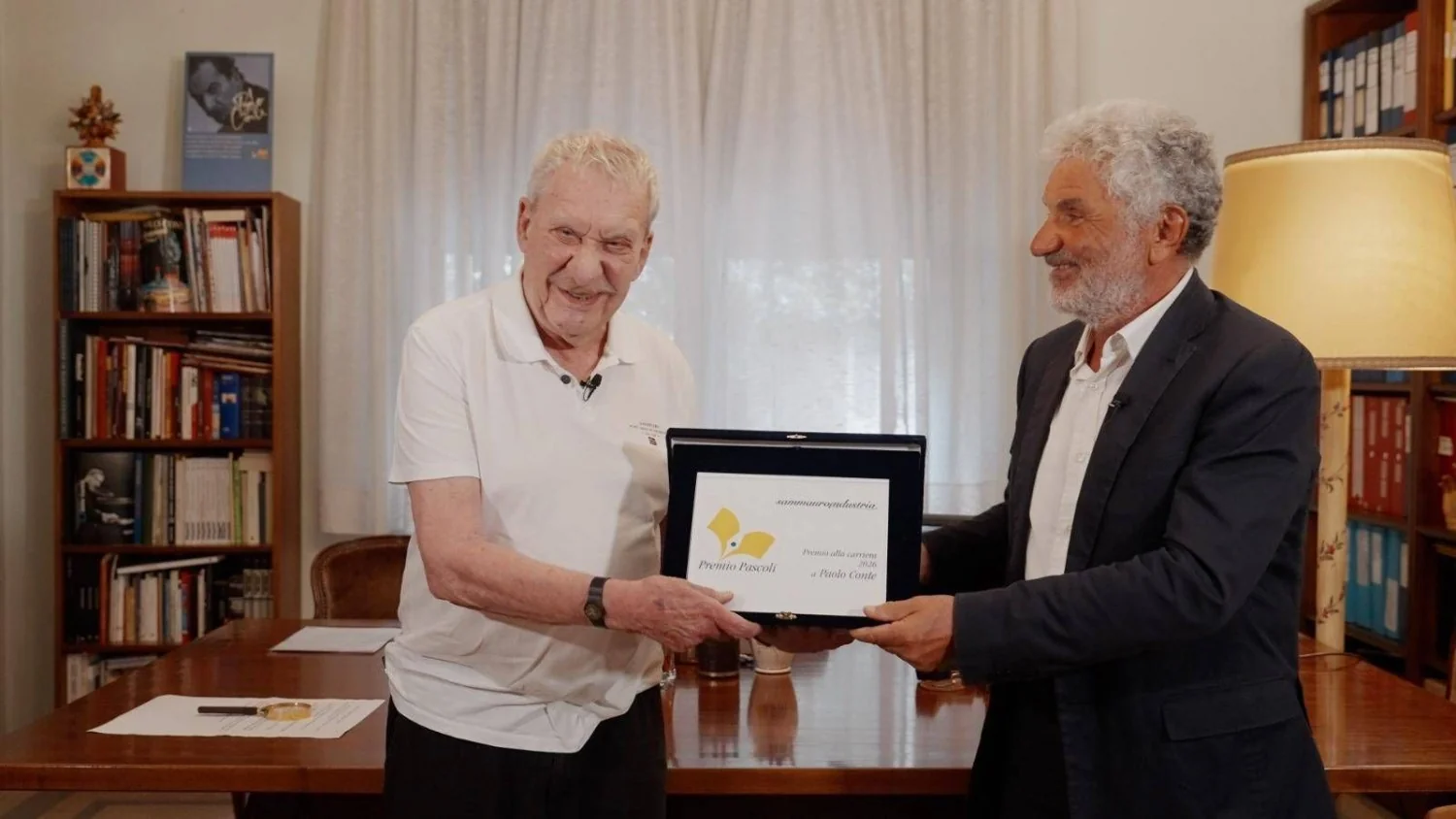 Paolo Conte e Pascoli: a poesia que o emocionou desde a infância recebe homenagem em Asti
