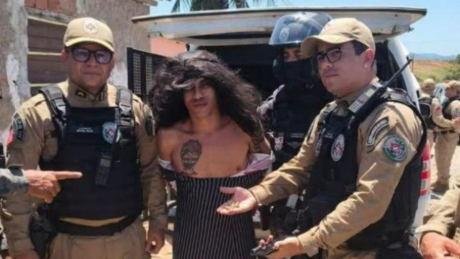 Preso na Paraíba homem que confessou 80 homicídios; operação de 48 horas revela tatuagem decisiva