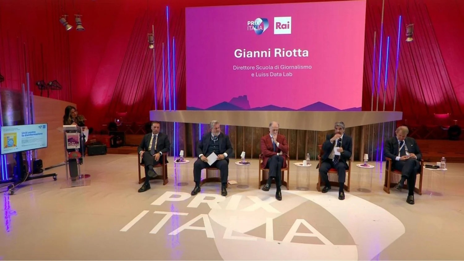 Prix Italia: Rossi (Rai) alerta para a ligação entre inteligência artificial, desinformação e o futuro do jornalismo