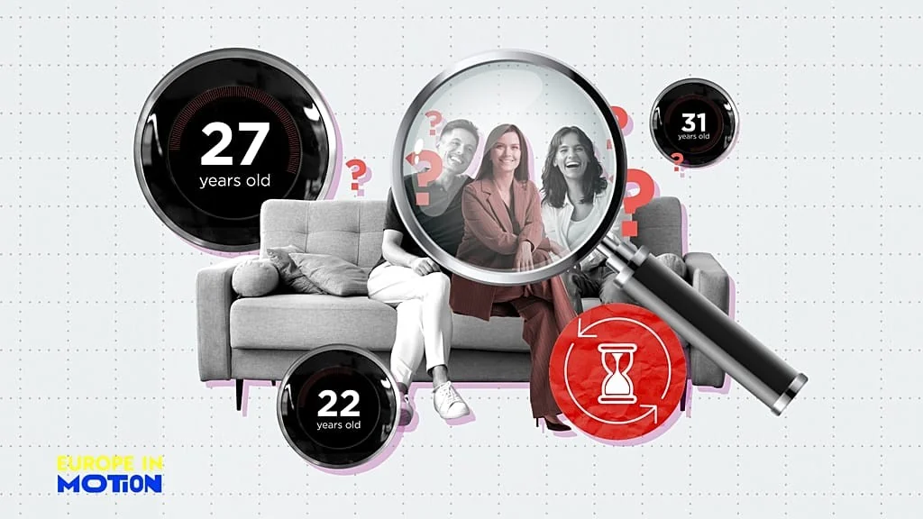 Quando os jovens deixam a casa dos pais na UE: mapa das idades e o papel decisivo da família