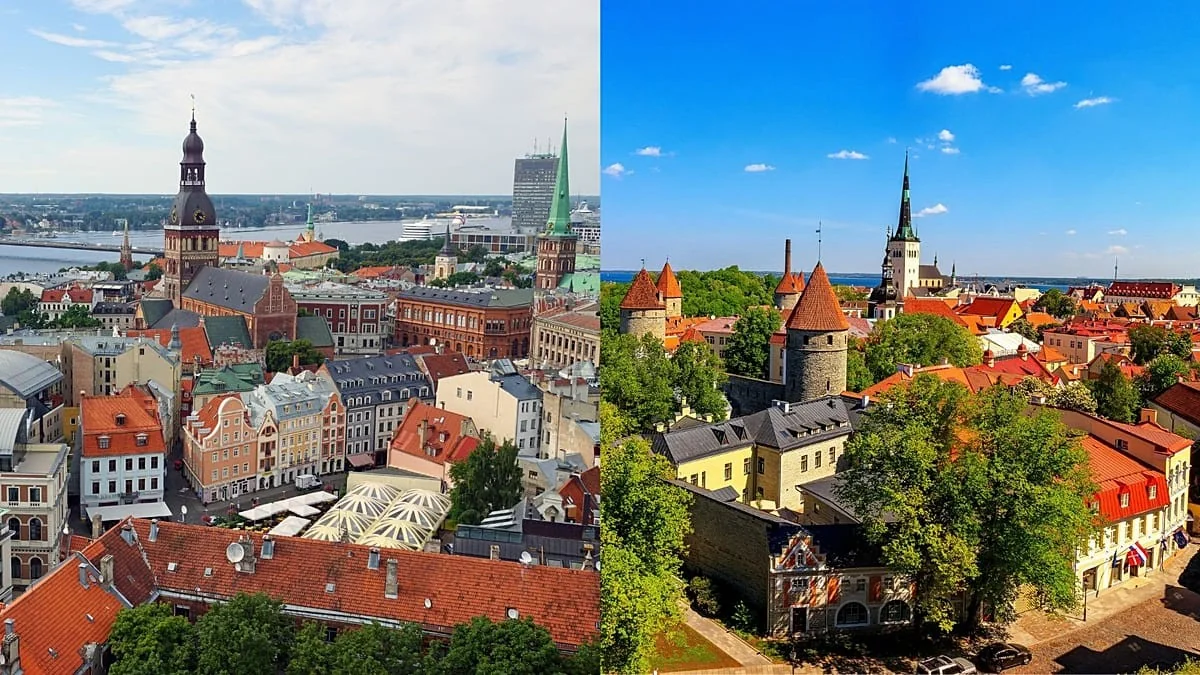 Riga ou Tallinn: qual capital báltica escolher para uma escapada ao fresco?