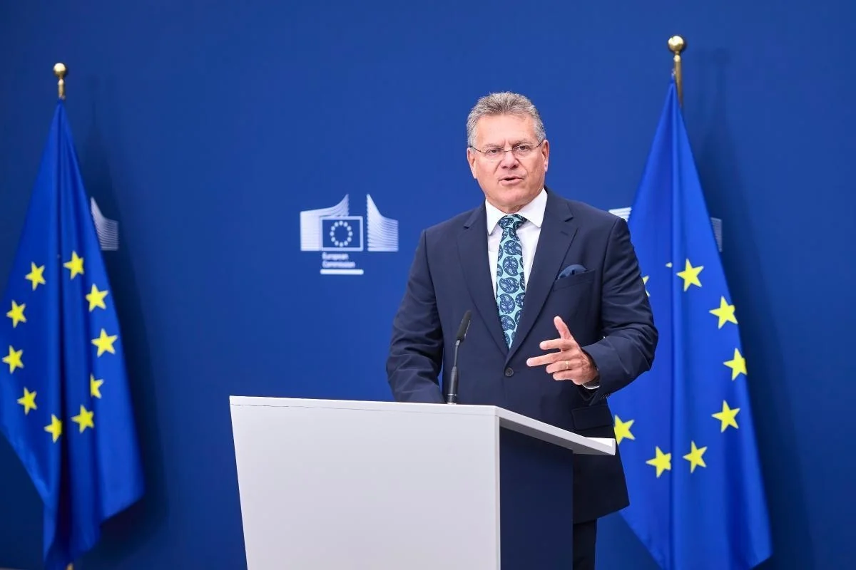 Šefčovič: Negociações com a China definem o futuro da economia da UE