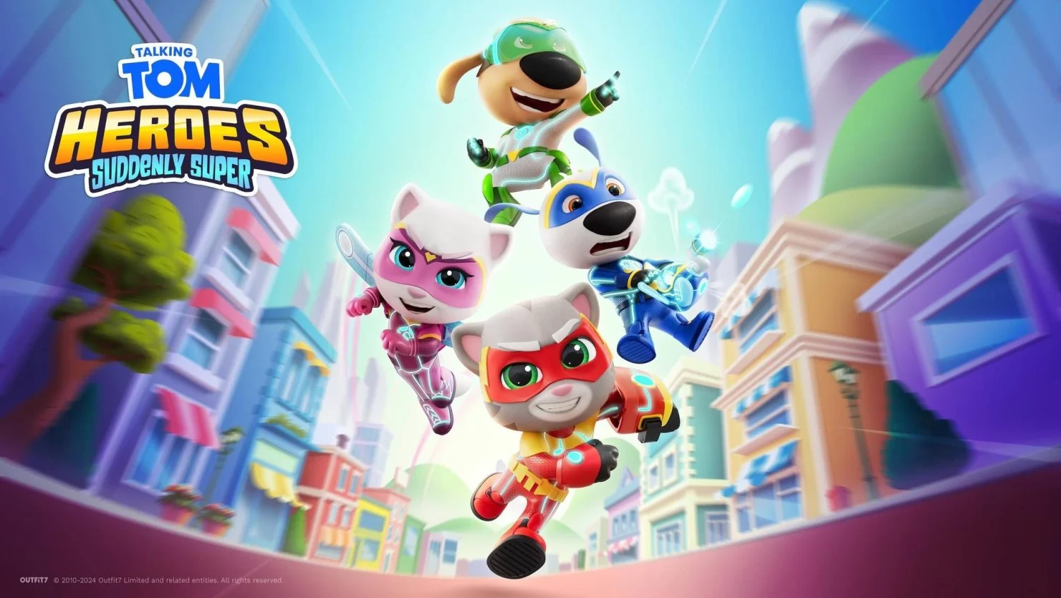 Talking Tom Heroes: Super Amigos estreia nos cinemas com formato interativo