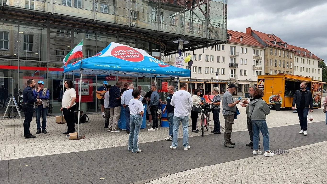 Tensão eleitoral em Sachsen-Anhalt: o avanço da AfD visto das ruas de Magdeburgo