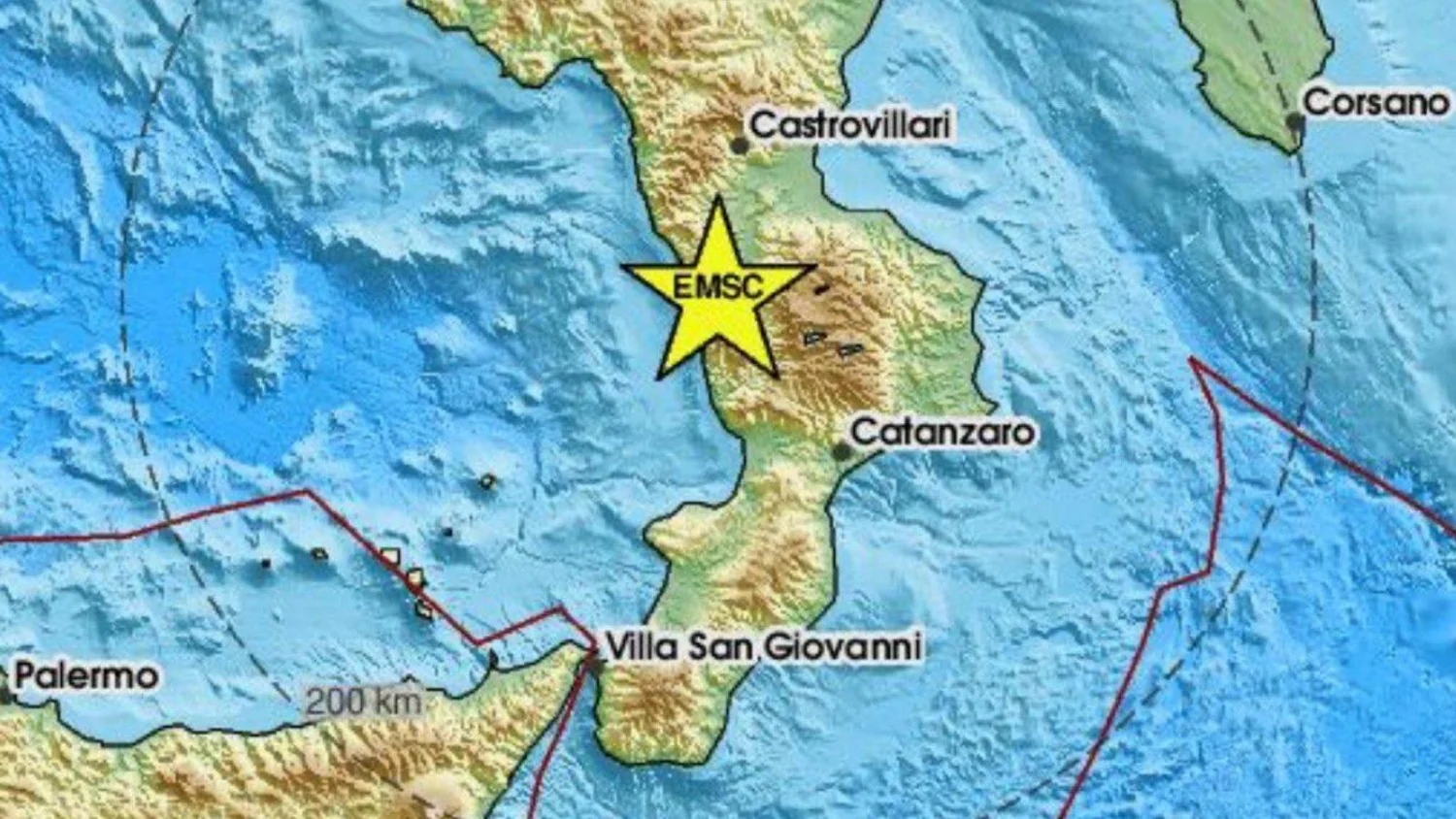 Tremor de magnitude 3,7 atinge Cosentino; sem danos imediatos, vistorias serão realizadas