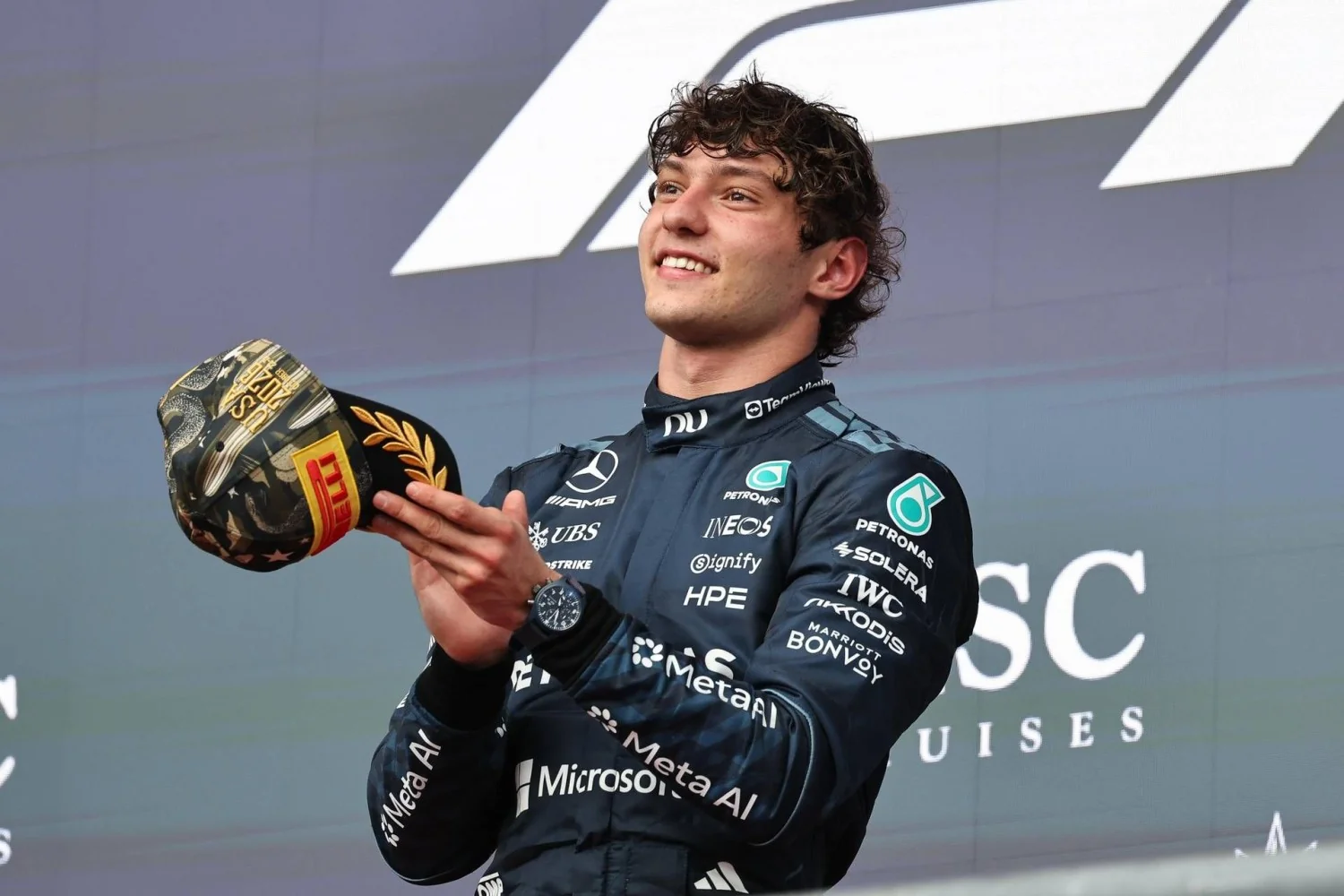 Antonelli perto do título mundial de F1: o que vale o campeonato e como muda seus ganhos até 2030