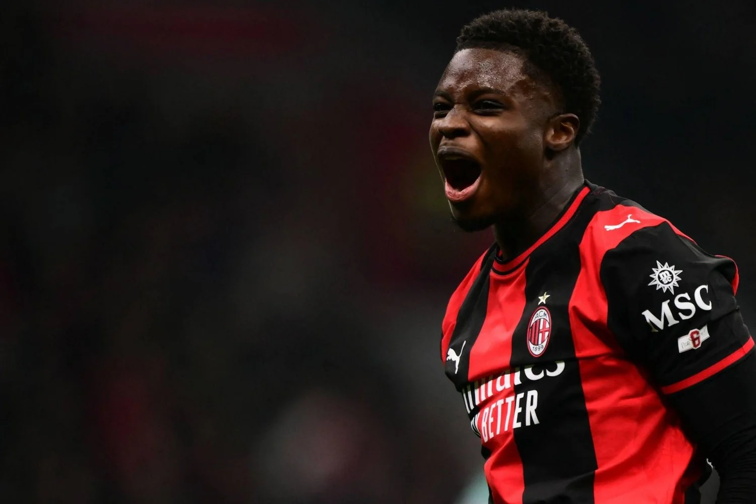Cissé brilha em San Siro: dobradinha em 13 minutos dá a virada ao Milan sobre o Bologna