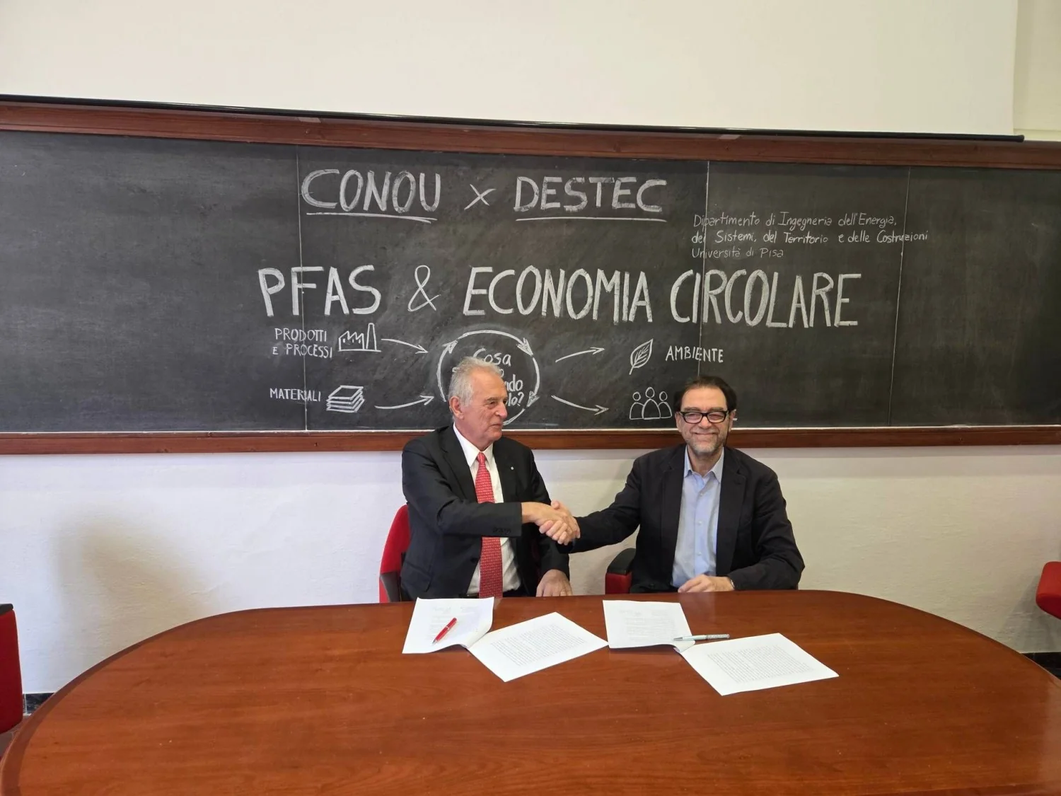 CONOU e Universidade de Pisa lançam bolsas para investigar PFAS e proteger a economia circular
