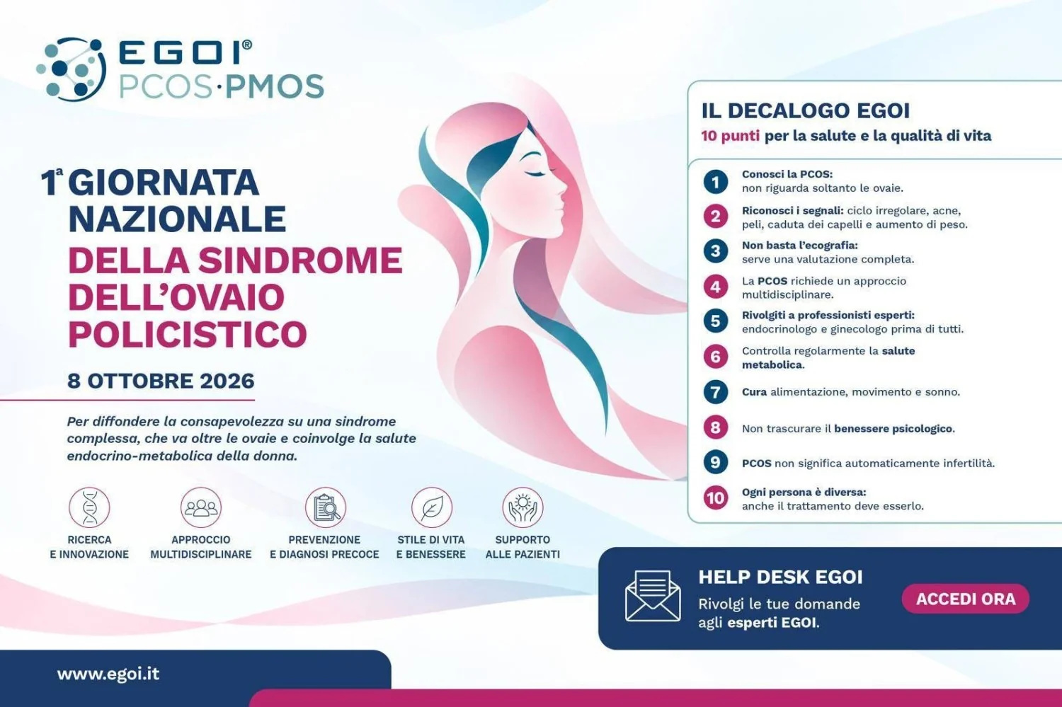 Dia Nacional Pcos-Pmos: Unfer (EGOI) alerta — «Não é só uma doença do ovário»