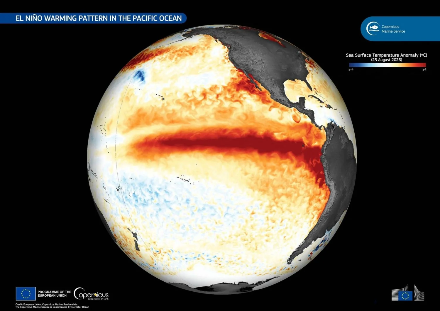 El Niño pode atingir pico recorde em dezembro, alerta a OMM: intensidade 'sem precedentes'
