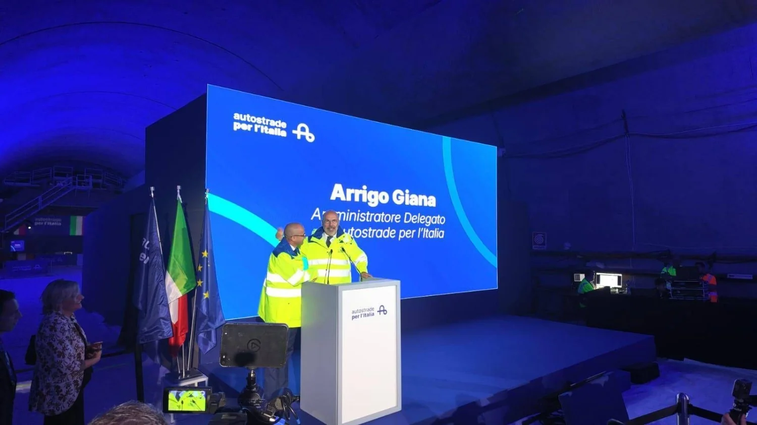 Finalizado escavação da galeria San Donato: novo impulso no ampliamento da A1 entre Firenze Sud e Incisa