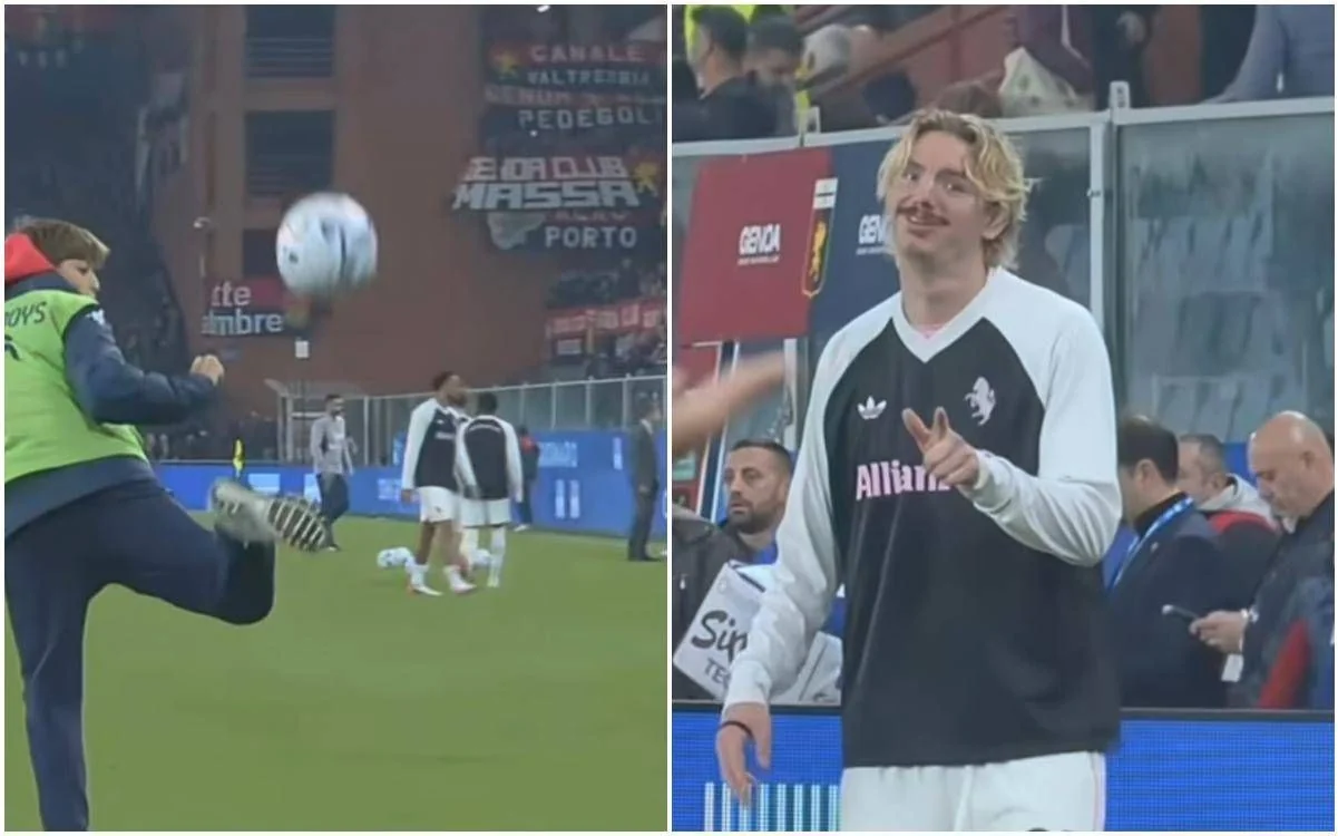 Jovem do Genoa encanta Woltemade com controle de classe antes de Genoa x Juventus