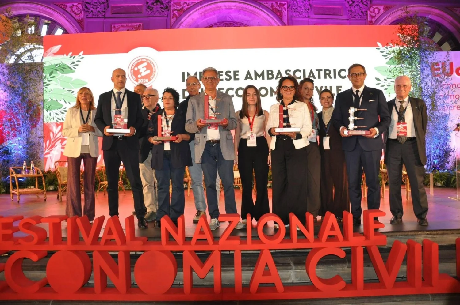 Festival Nacional de Economia Civil em Florença premia cinco empresas como Embaixadoras 2026