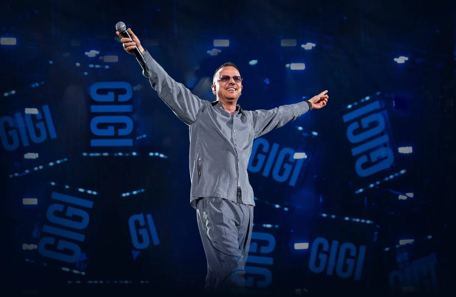 Gigi D'Alessio reestreia em turnê, lança 'Piccirè' e sonha com o grand finale no San Siro