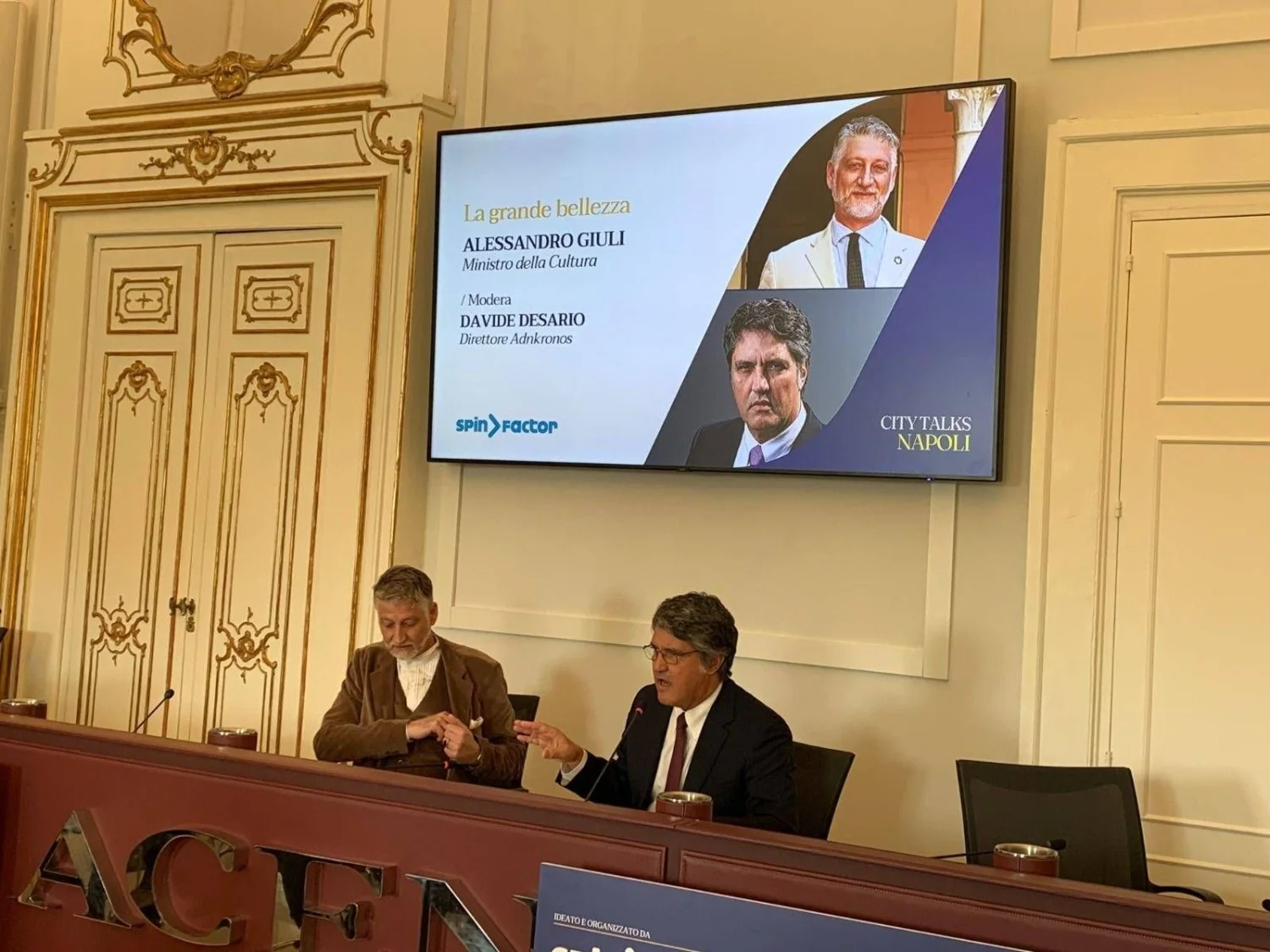 Giuli: redução do IVA para 5% é o maior corte de impostos para a cultura; cinema precisa proteger as maestranze