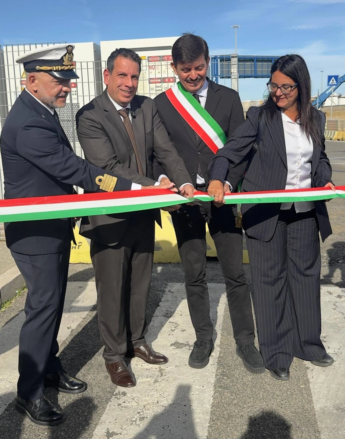 Green Ports: Civitavecchia inaugura mais de 1 MW em painéis fotovoltaicos e sistemas de armazenamento