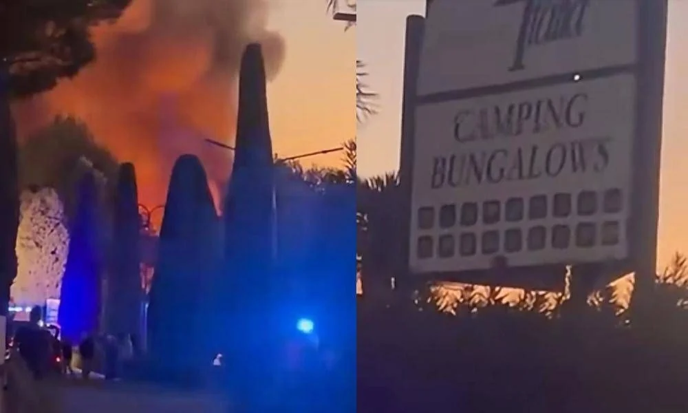 Incêndio atinge Camping Bella Italia, em Peschiera del Garda; 24 pessoas atendidas
