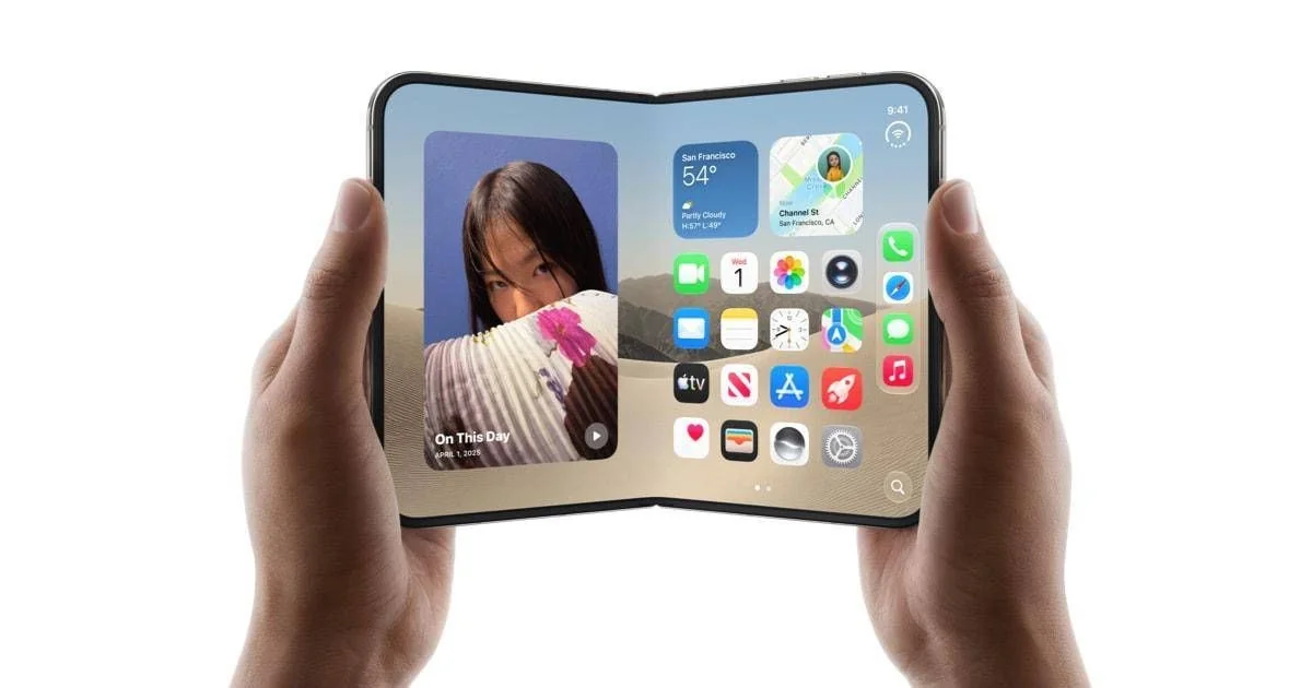 iPhone Duo terá camada protetora do display dobrável substituível; custo com AppleCare é baixo