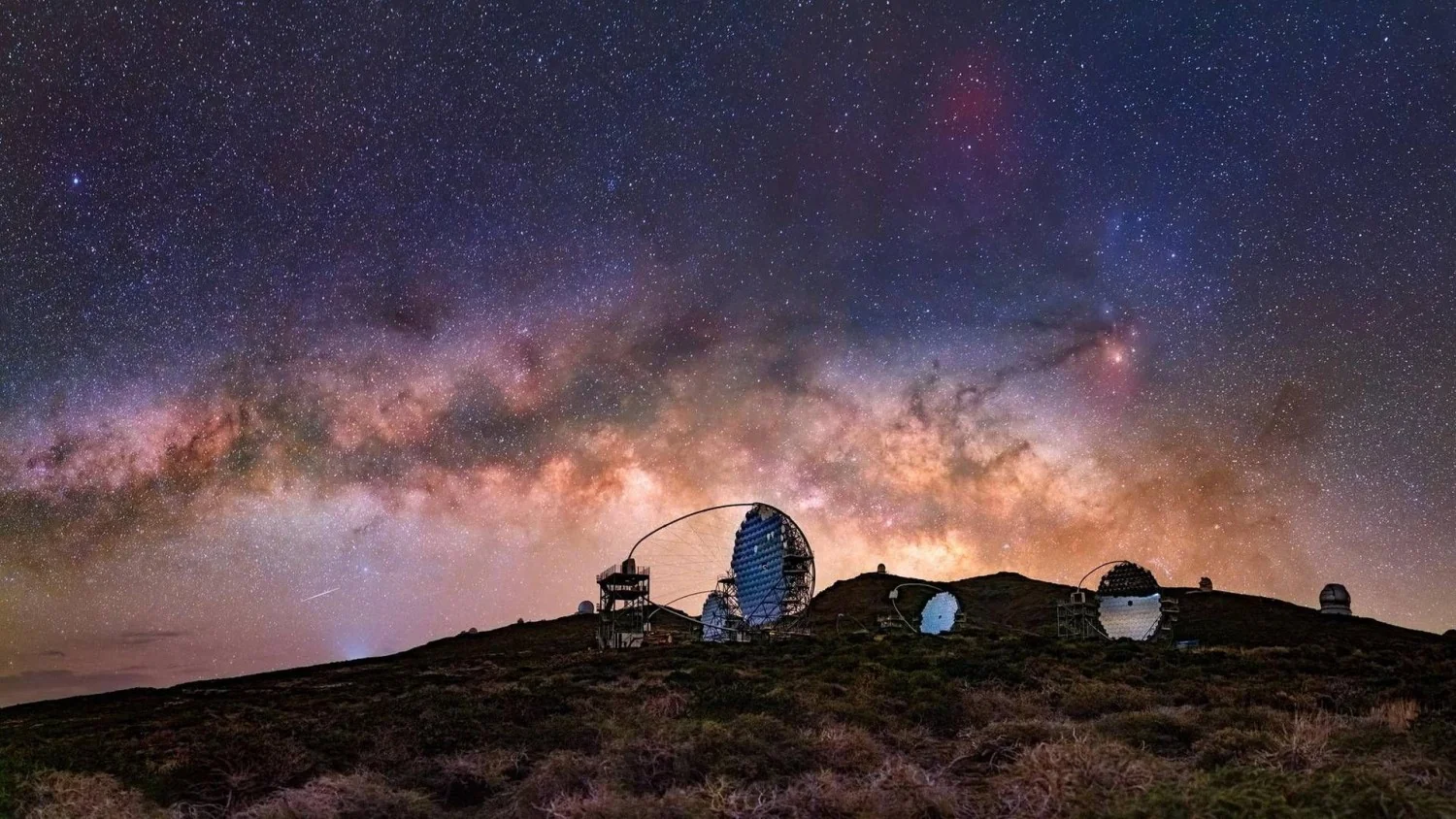 La Palma recebe quatro telescópios LST do CTAO para mapear o Universo extremo