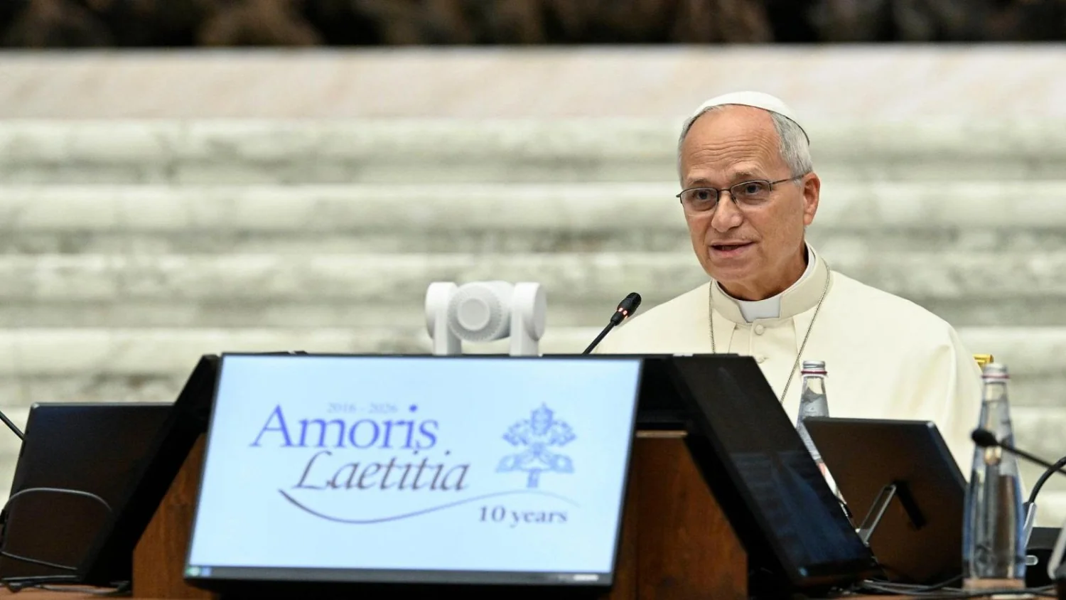 Papa Leone XIV agradece orações e afirma que as famílias são um dom para toda a Igreja
