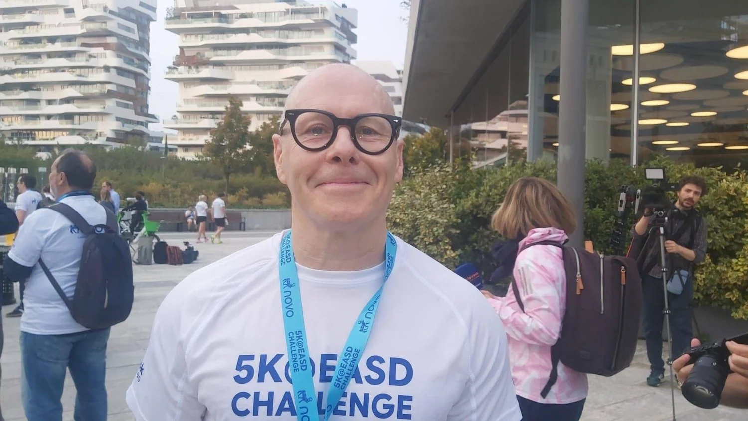 Mark Hicken (Novo): prevenção é tão importante quanto a cura, afirma durante 5K@Easd