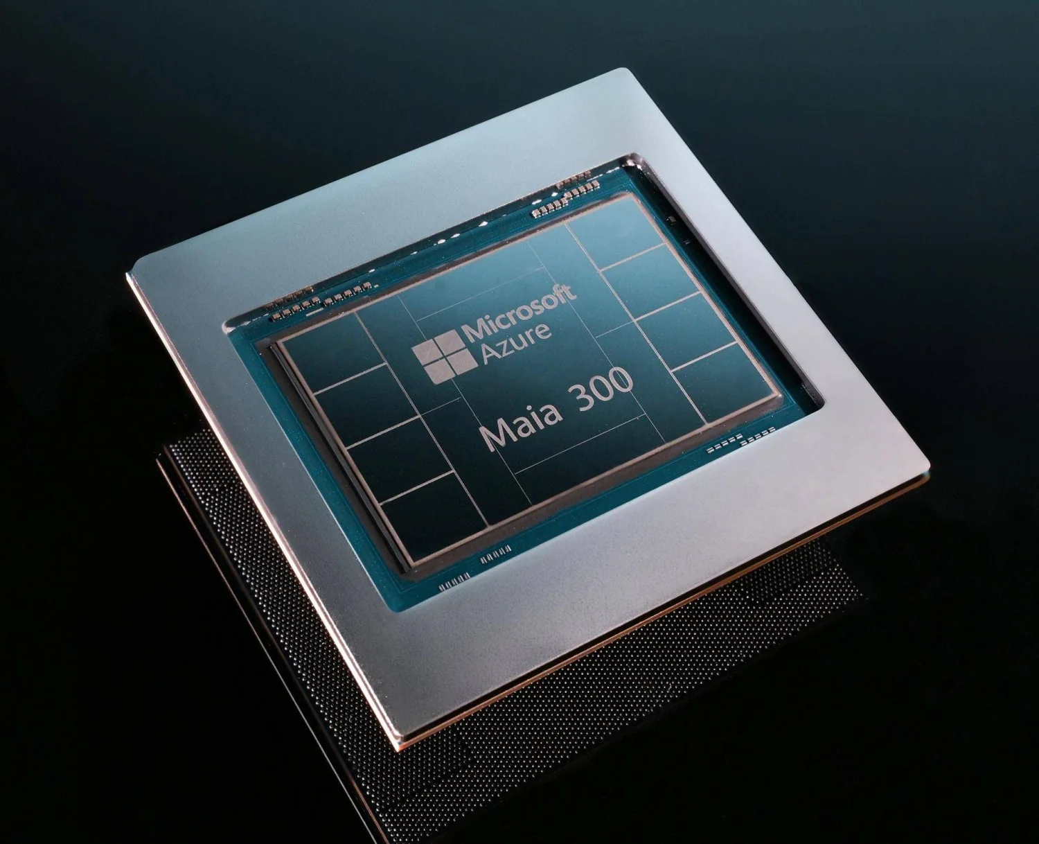 Microsoft lança Maia 300: chip para inferência de IA que aumenta 40% de tokens por megawatt no Azure
