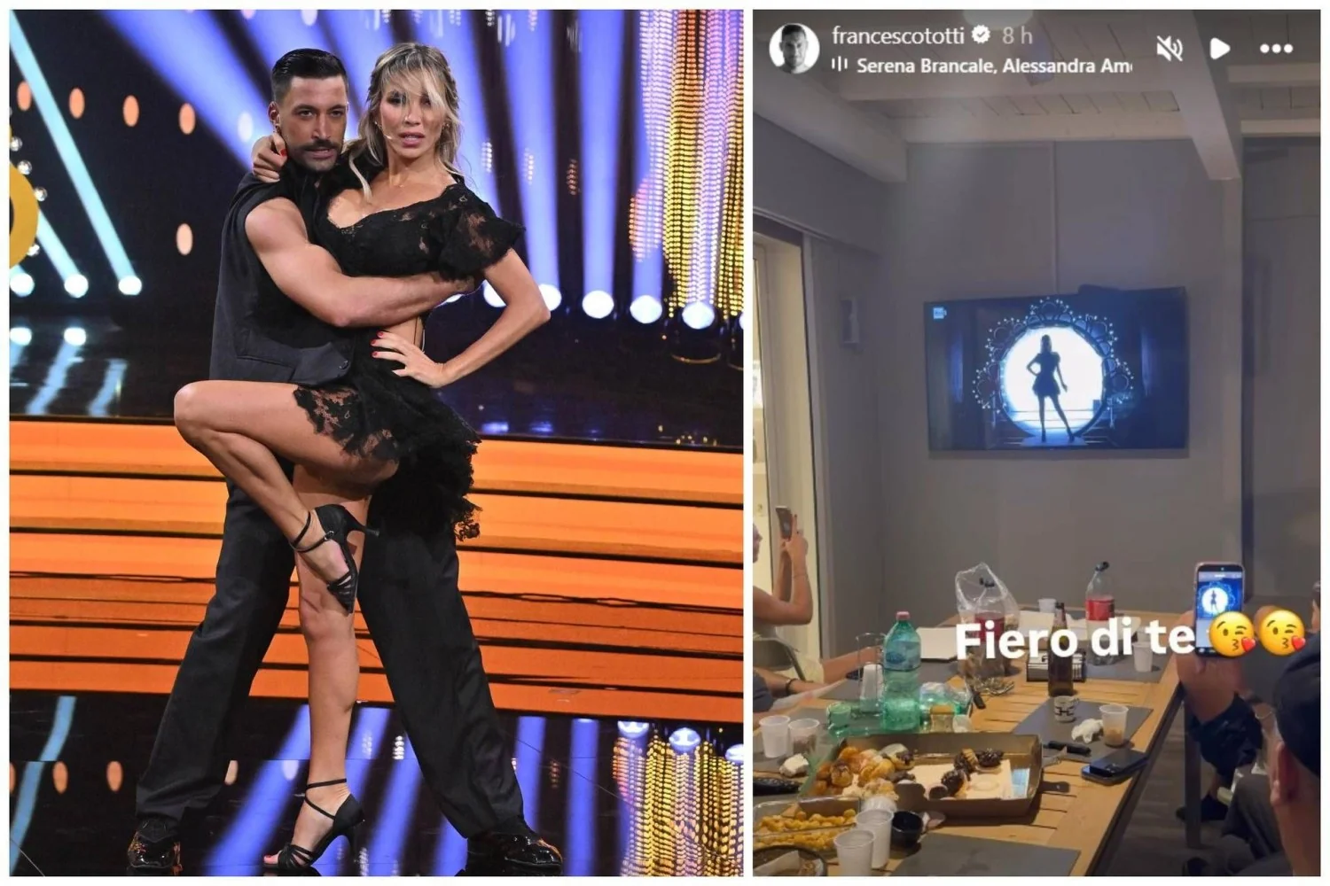 Noemi Bocchi estreia em Ballando con le Stelle; Francesco Totti celebra: "Fiero di te"