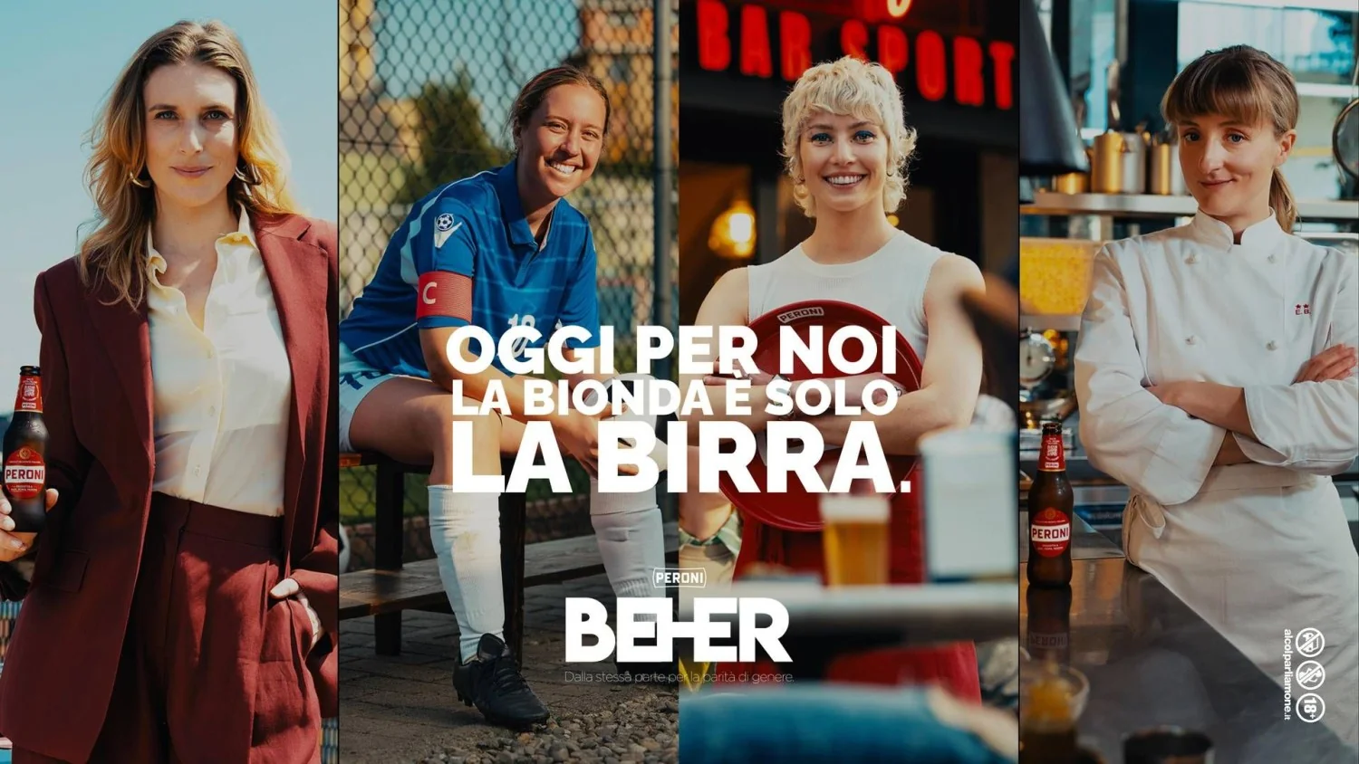 Peroni lança PeroniNovembHer com foco na aliança: eventos, dados e coleção especial por paridade de gênero