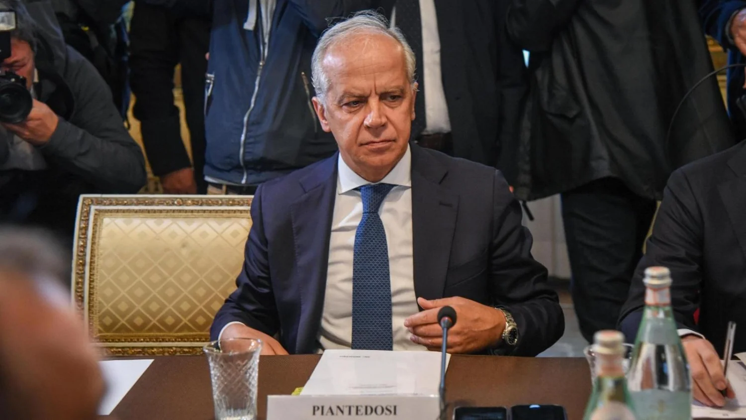 Piantedosi minimiza riscos: 'Há alarmes, mas nada de novo' sobre os cortejos