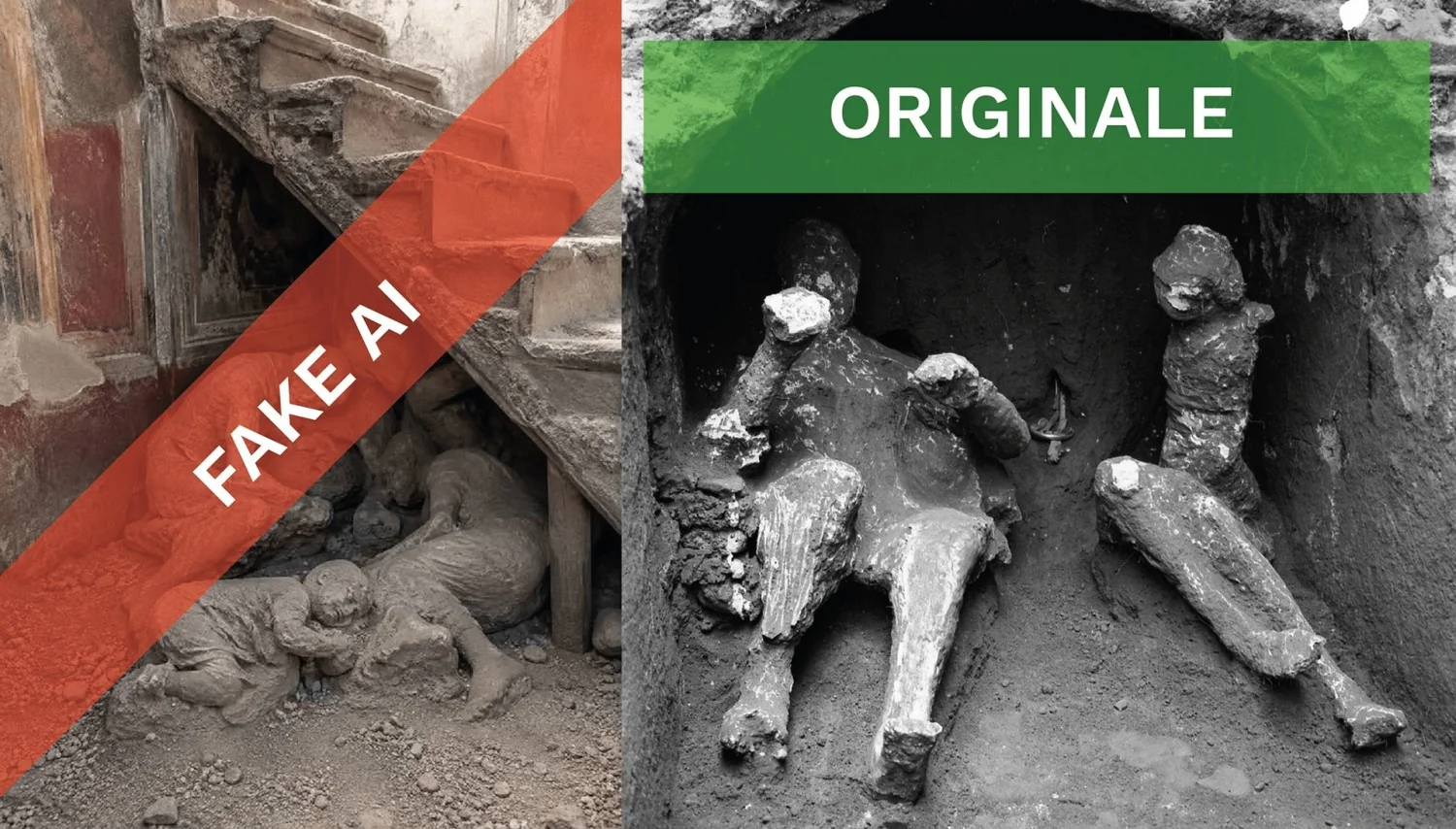 Pompeia e a ética da IA: quando imagens geradas transformam vítimas em 'conteúdo' falso