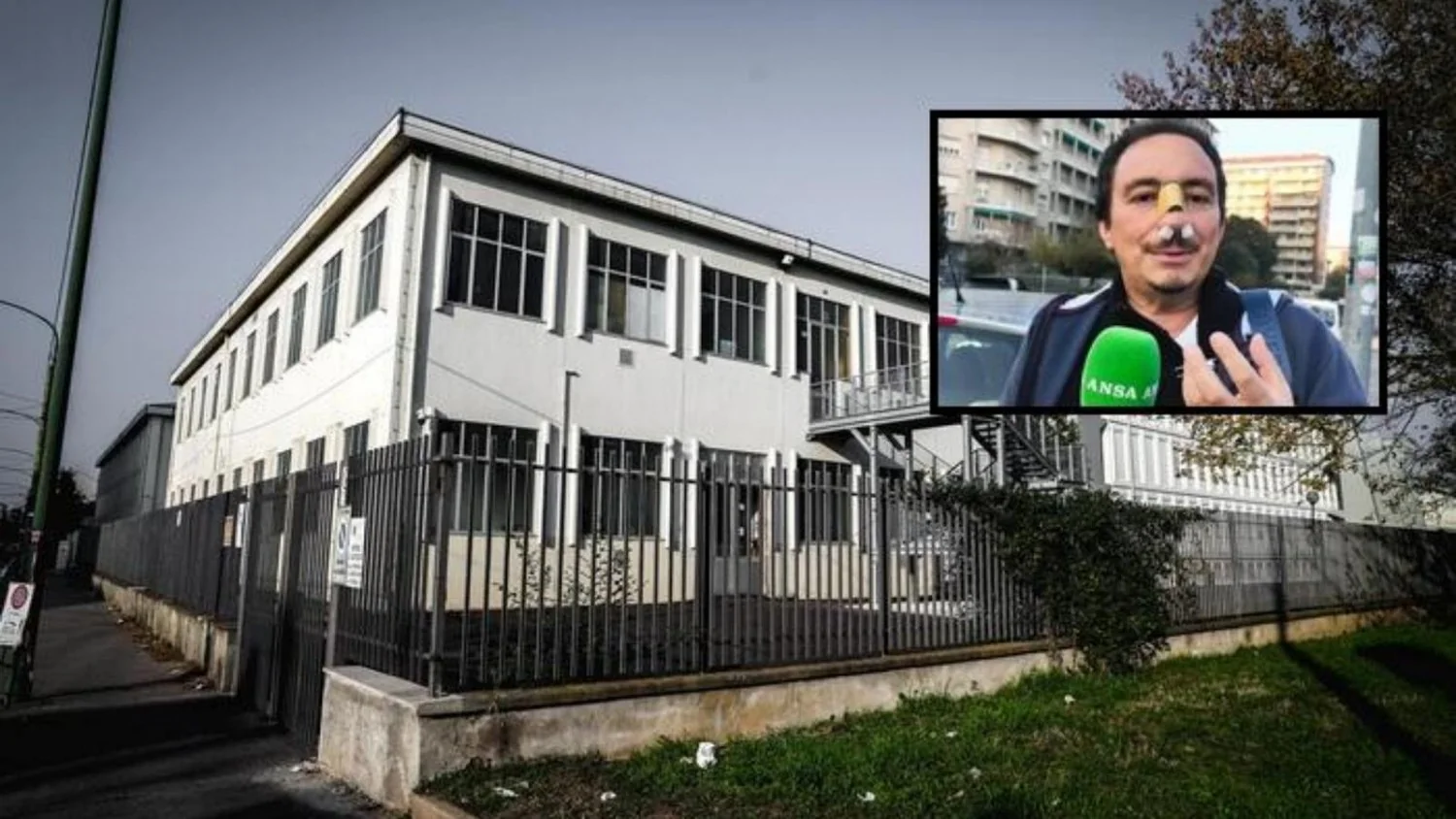 Professor de mecânica é agredido por aluno de 14 anos em Turim; nariz fraturado
