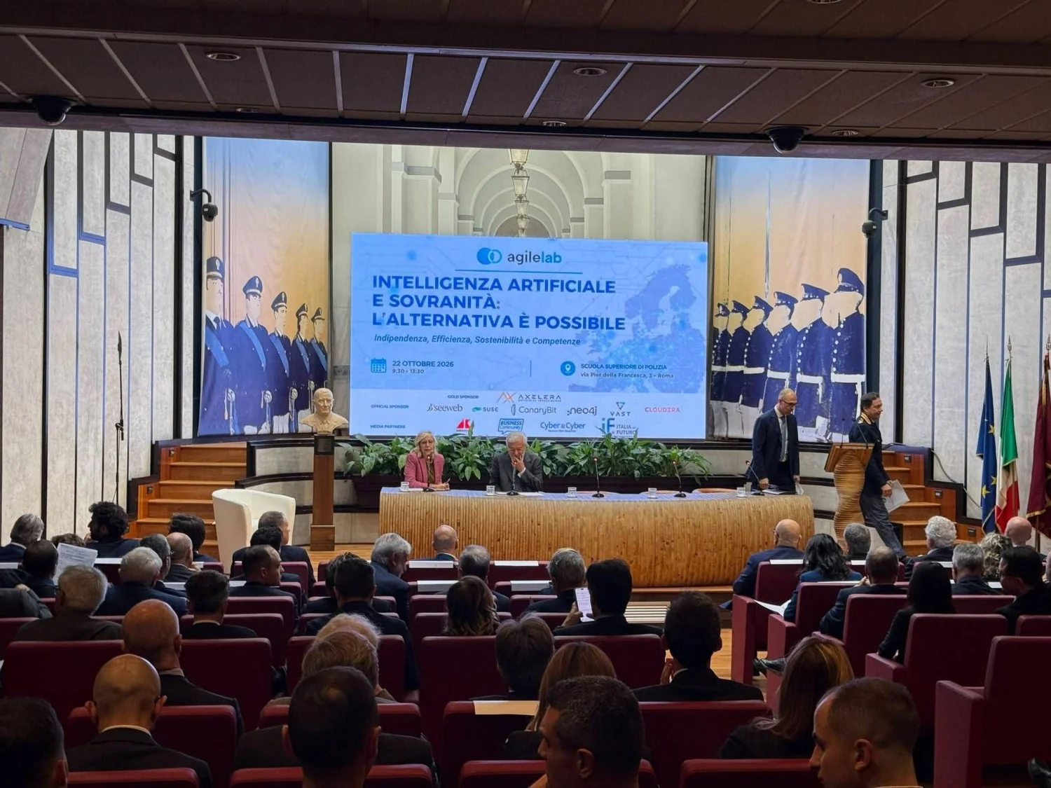Em Roma, Agile Lab reúne instituições e empresas para debater a soberania digital e a Inteligência Artificial