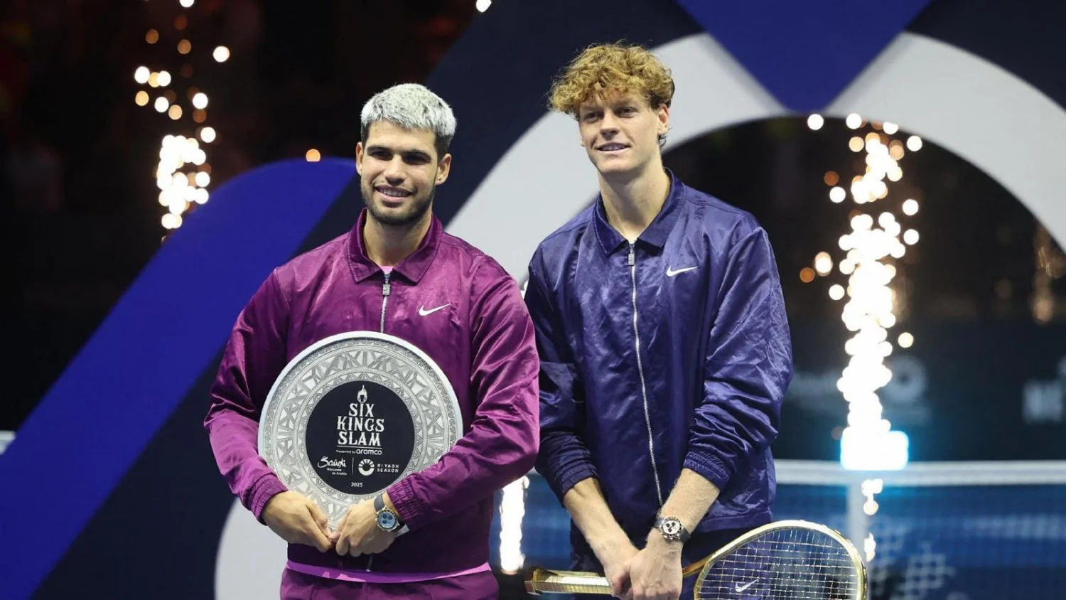 Six Kings Slam 2026: Sinner estreia contra De Minaur e chave confirma Djokovic e Alcaraz nas semifinais