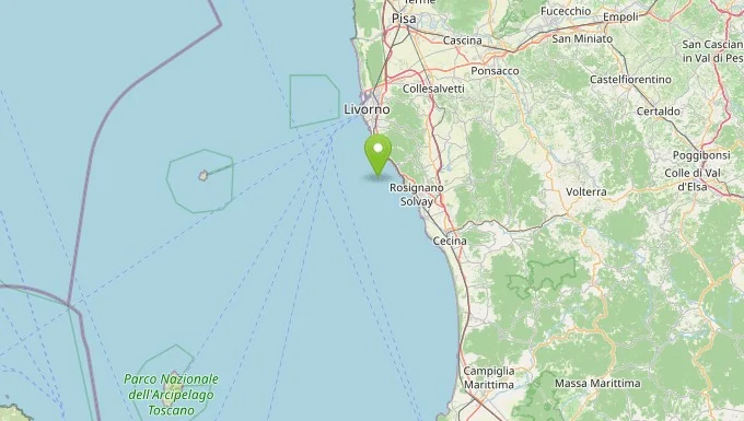 Terremoto atinge costa de Livorno: tremor de magnitude 3.3 é registrado sem danos