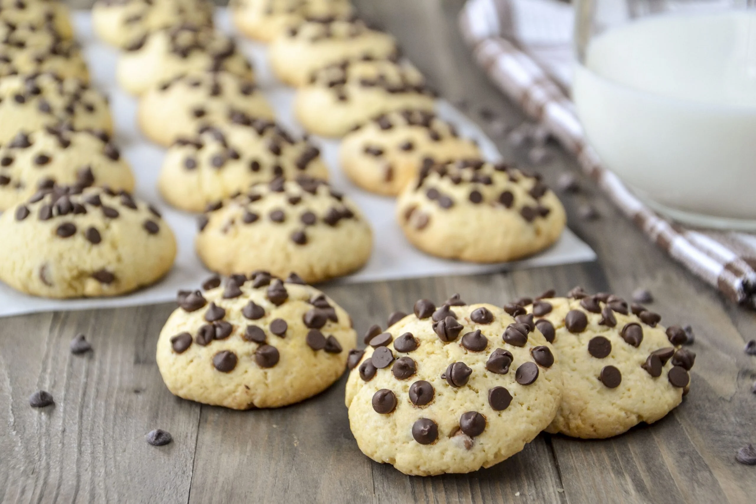 Receita Fácil de Biscotti Goccioline al Cioccolato