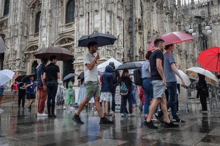 Itália em Agosto: Sol, Tempestade e Chuva
