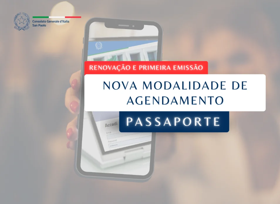 ClickDay no Consulado de SP: Primeira Emissão e Renovação de Passaporte Italiano - Acompanhe as Vagas em tempo Real