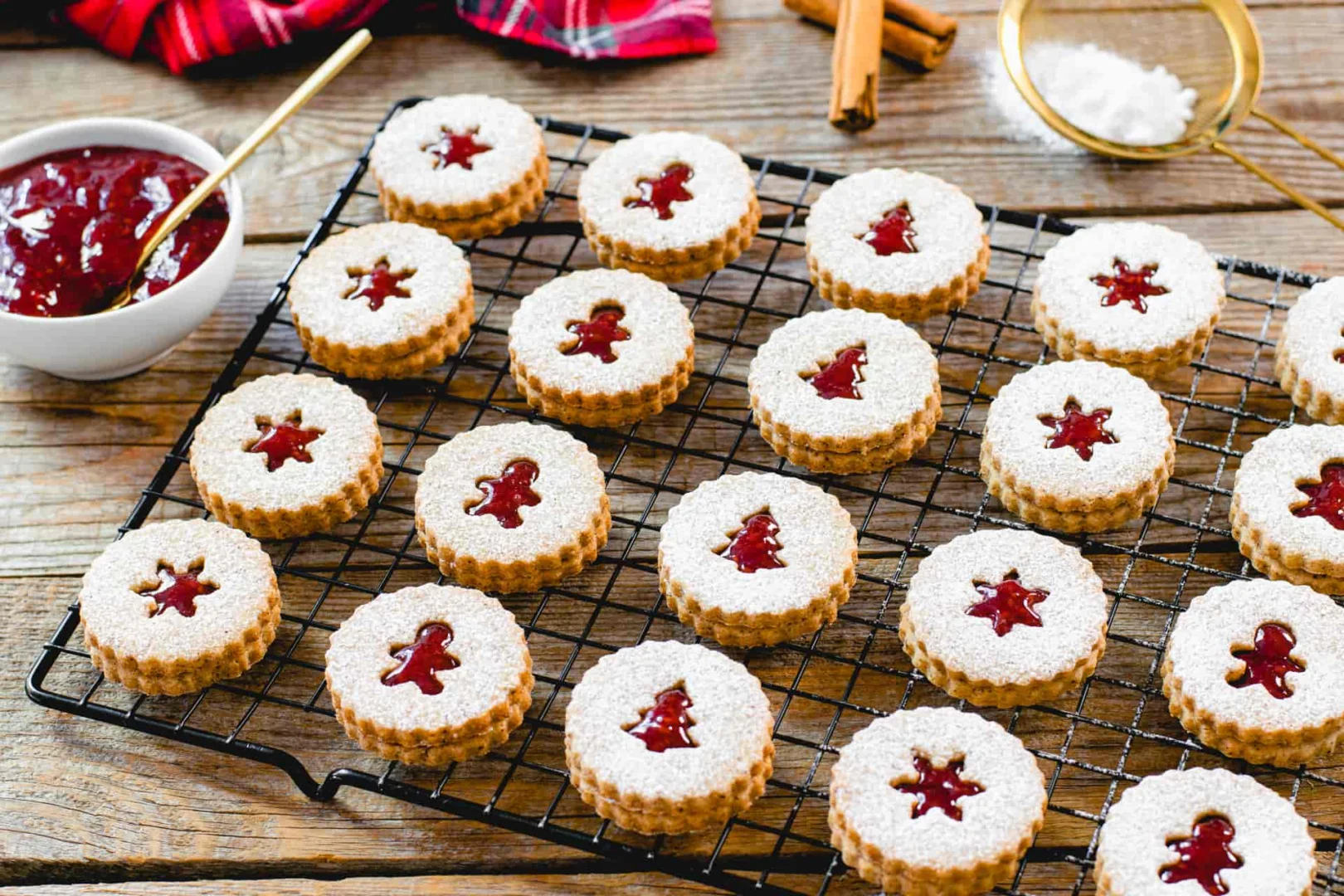 Como Fazer Biscotti Tirolesi (Spitzbuben) em Casa