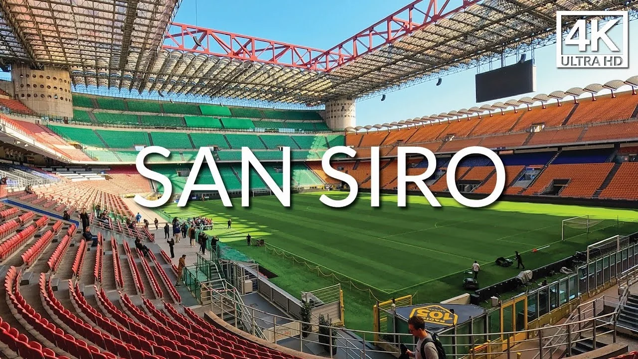 Tour pelo San Siro: Guia Completo do Estádio de AC Milan e Inter com Áudio Binaural (4K)