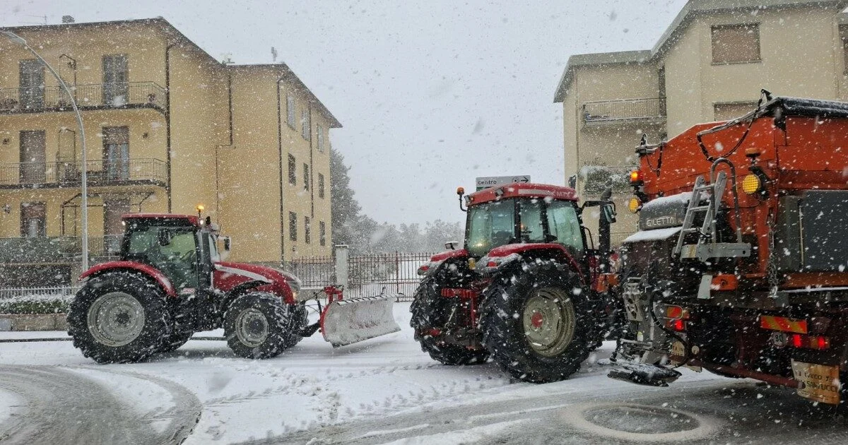 Onda de gelo na Itália: neve, alertas e temperaturas recordes de norte a sul