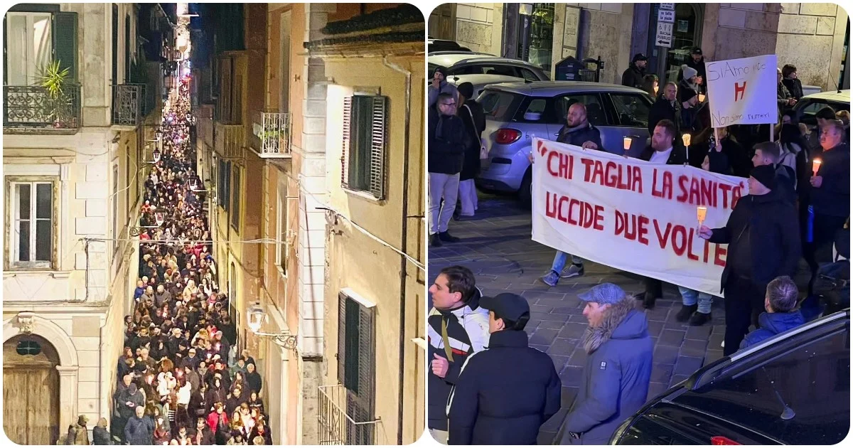 Isernia mobiliza mais de 7 mil em defesa da saúde pública: “Esta batalha não vai parar aqui”