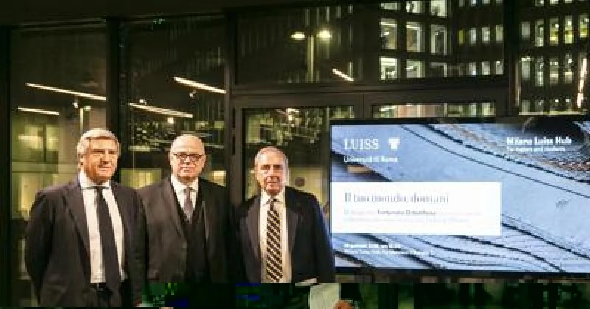 Milano Luiss Hub inaugura ciclo 'Il tuo mondo, domani' com Fortunato Ortombina e porta cultura ao centro da cidade